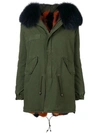 Mr & Mrs Italy Reversible Parka In C5444 Green