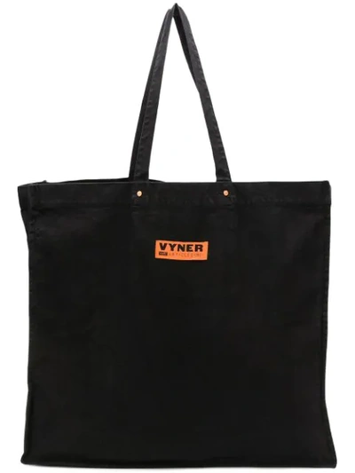Vyner Articles Large Shopper Bag - Black