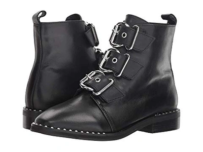Steve Madden Recharge Bootie In Black Leather