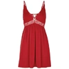 Eberjey Colette The Mademoiselle Jersey Chemise In Red