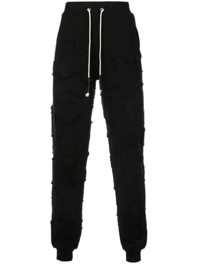 Mostly Heard Rarely Seen Unit Id Track Pants In Black
