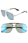 Marc Jacobs Women's 61mm Pilot Sunglasses In Blue