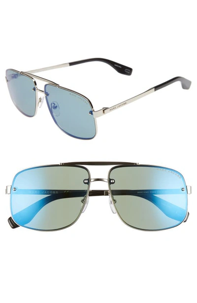 Marc Jacobs Women's 61mm Pilot Sunglasses In Blue