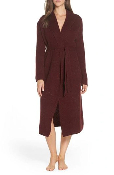Ugg Wren Cashmere Robe In Port Heather | ModeSens