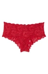 Cosabella Never Say Never Hottie Hotpant In Mystic Red