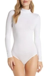 Yummie 'madelyn' Seamless Bodysuit In White
