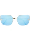 Cartier Panthère De  Butterfly-frame Sunglasses In Gold