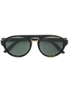 Cartier C Décor Sunglasses In Brown