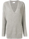 Allude Glittery Jumper - Grey