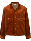 Ymc You Must Create Pinkley Cotton-corduroy Jacket In Brown