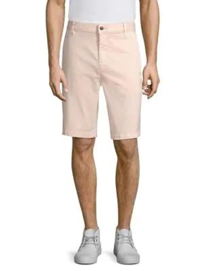 7 For All Mankind Chino Shorts In Dusty Pink