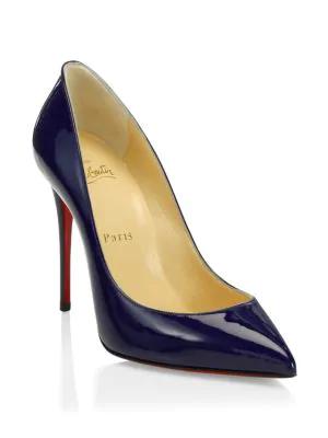 louboutin navy pumps