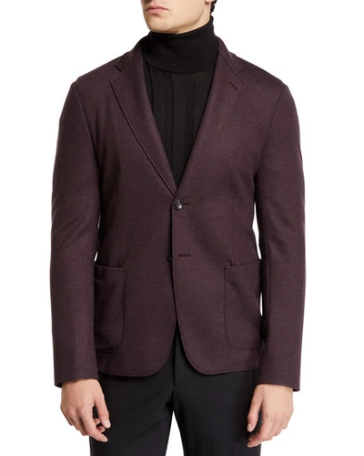 Giorgio Armani Men's 91 Deconstructed Double-face Two-button Jacket