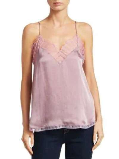 Iro Berwyn Silk Camisole In Light Purple