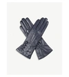 Dents 4-button Leather Gloves In Navy