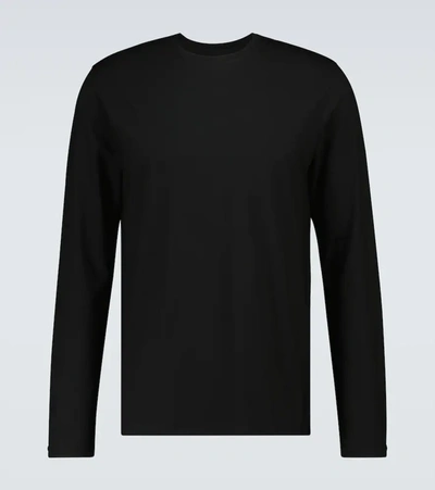Derek Rose V-neck Hoodie Sweatshirt - Men's - Elastane/modal In Black