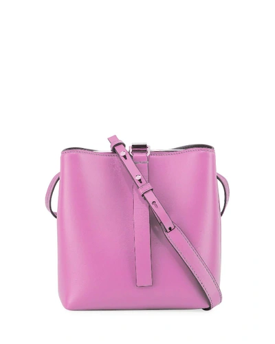 Proenza Schouler Frame Napa Leather Crossbody Bag In Lilac