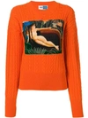 Kenzo Wool Turtleneck Sweater In Orange