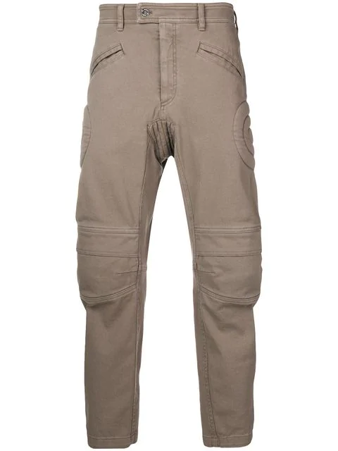 Neil Barrett Biker Trousers In Brown | ModeSens