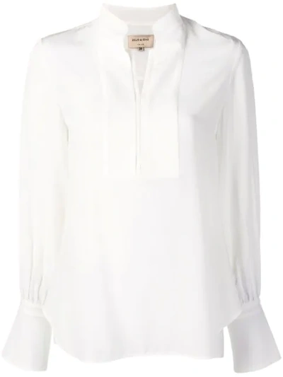 Zeus + Dione Mira Blouse In White