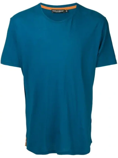 Dolce & Gabbana Classic Short-sleeve T-shirt In Blue