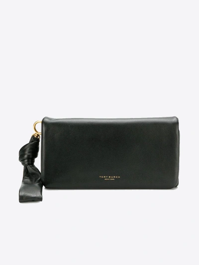 Tory Burch Wallet Black Leather