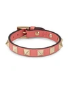 Valentino Garavani Rockstud Leather Bracelet In Tropical