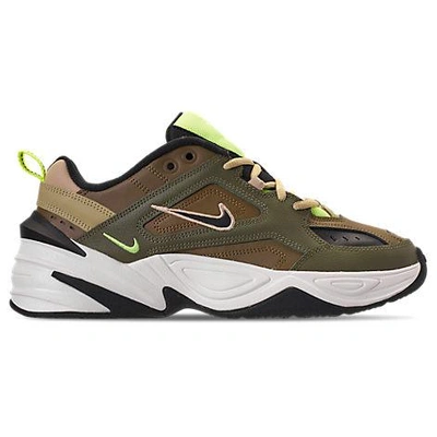 Nike Women's M2k Tekno Casual Shoes, Green In Green