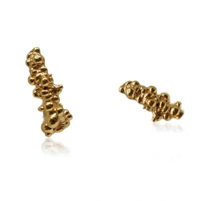 Karolina Bik Jewellery Mammatus Small Earrings Gold