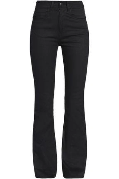 Acne Studios Woman Lita High-rise Bootcut Jeans Black