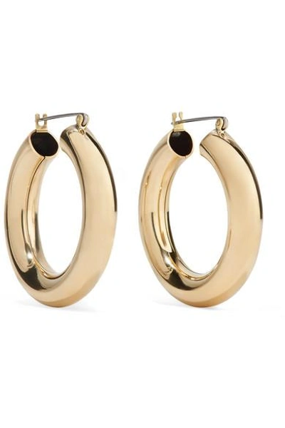 Laura Lombardi Gold-tone Hoop Earrings