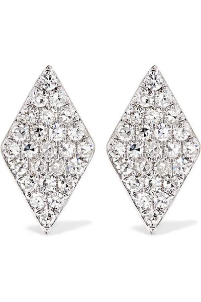 Stone And Strand 14-karat Gold Diamond Earrings