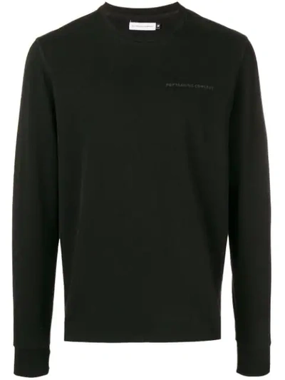 Pop Trading International Logo Print Sweatshirt - 黑色 In Black