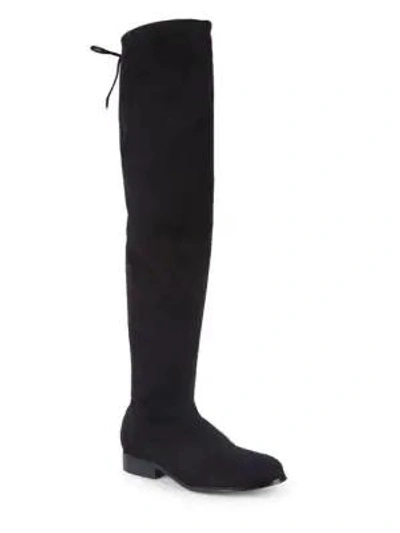 Saks Fifth Avenue Stretch Over-the-knee Boots In Black