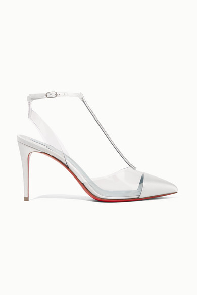 christian louboutin pvc pumps