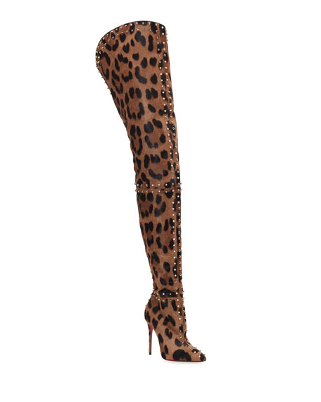 louboutin red boots