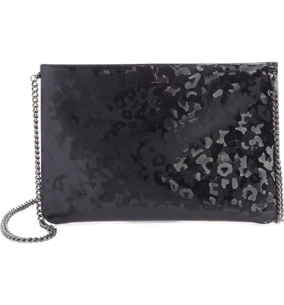 Christian Louboutin Loubiclutch Panthera Patent Leather Clutch 