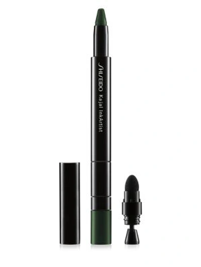 Shiseido Kajal Inkartist 4-in-1 Eye Pencil In 06 Birodo Green