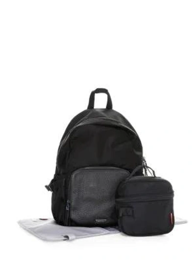 Storksak Hero Luxe Two-piecebackpack Diaper Bag Set In Black