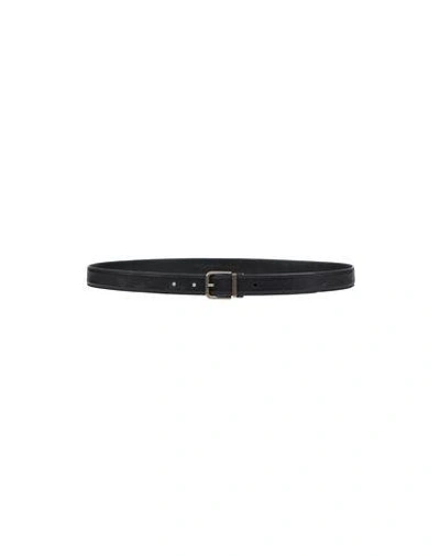 Dolce & Gabbana Belts In Black