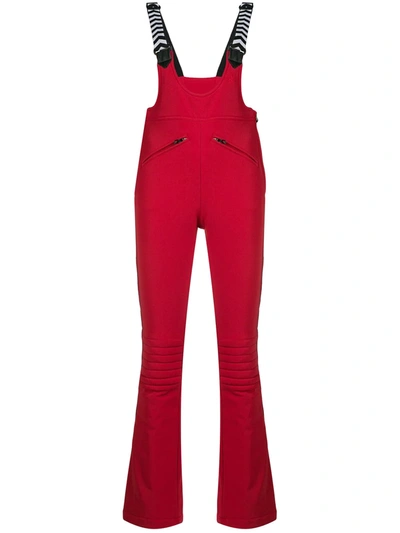 Perfect Moment Isola Racing Dungarees In Red