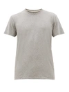 Rag & Bone Base Cotton T-shirt In Heather Charcoal