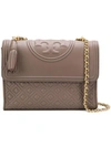 Tory Burch Fleming Convertible Shoulder Bag - Grey