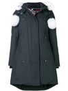 Moose Knuckles Hooded Padded Coat - Blue