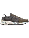 Premiata White  Mase Sneakers - Green