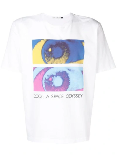 Undercover Eye Print Tee In White