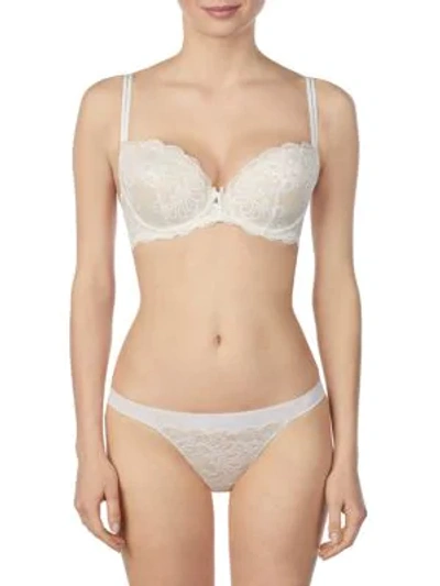 Le Mystere Sophia Lace Bra In Pearl