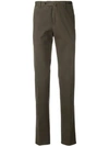 Pt01 Straight-leg Trousers In Brown
