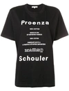 Proenza Schouler Print T-shirt - Unavailable In Black