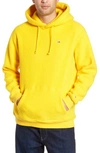 Tommy Jeans Tjm Tommy Classics Polar Hoodie In Spectra Yellow